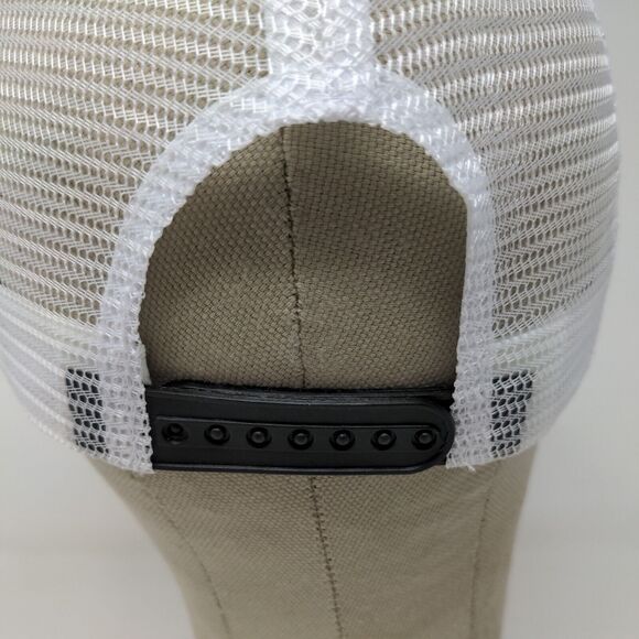 Cincinnati Reds MLB Snapback Mesh Back Hat Gold White Adjustable Montgomery Inn - Picture 9 of 12